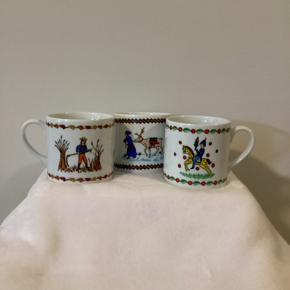 Gevalia Kaffe Coffee Cup
Mug  set of 3 Swedish Seasons
Collection Summer 10oz - Picture 2 of 3